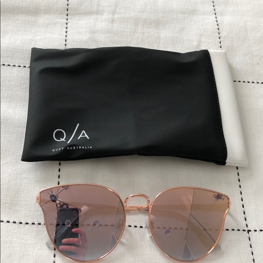 Quay Australia sunniest rose gold